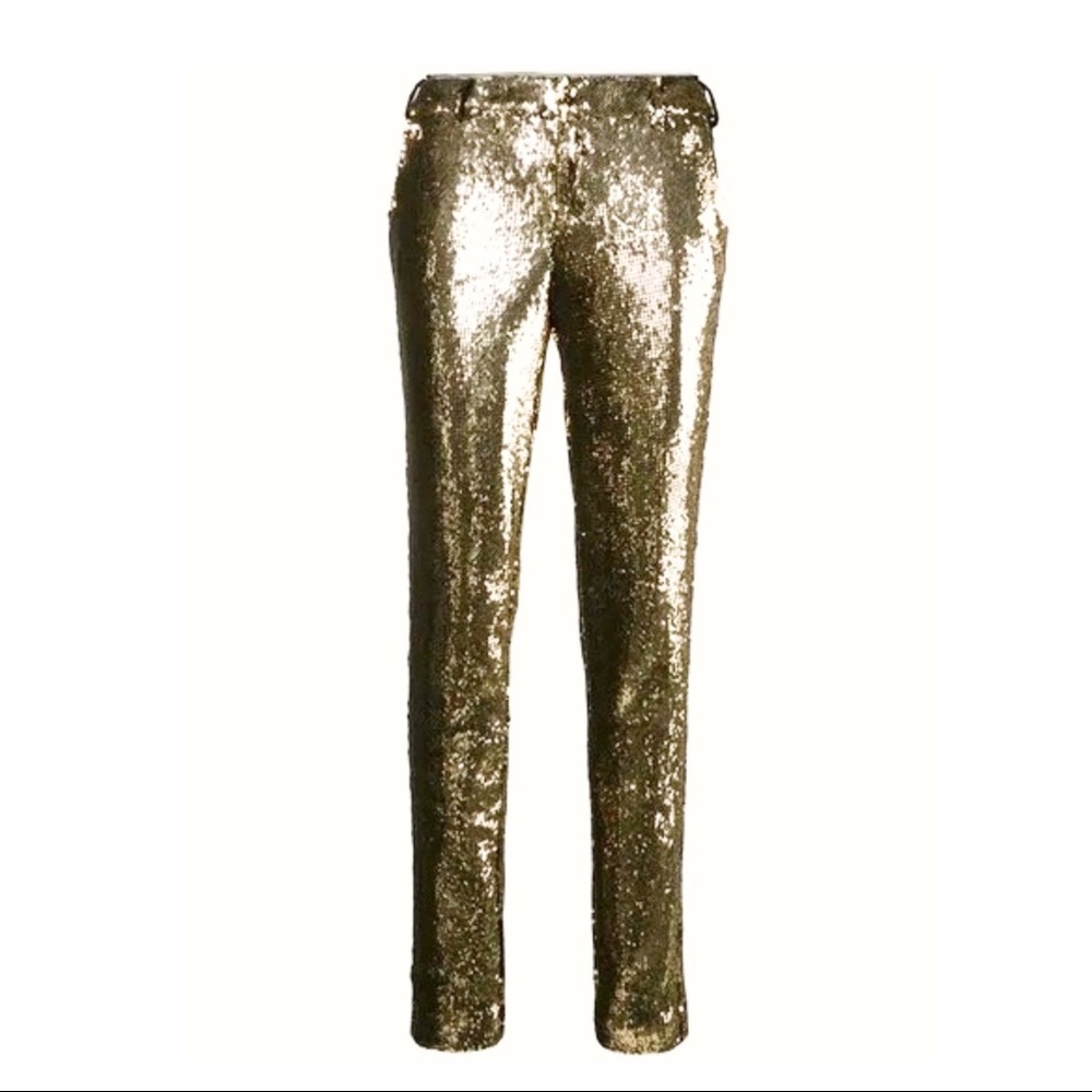 Zadig & Voltaire Prune Sequin Trouser (Pant)